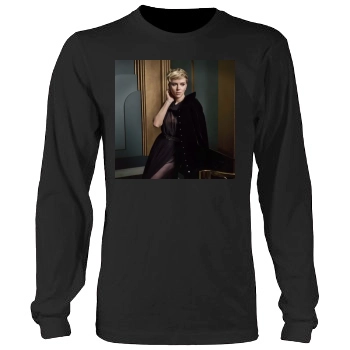 Scarlett Johansson Men's Heavy Long Sleeve TShirt