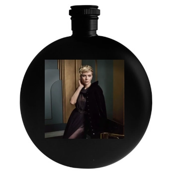 Scarlett Johansson Round Flask