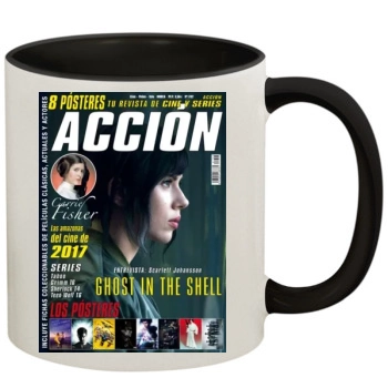 Scarlett Johansson 11oz Colored Inner & Handle Mug