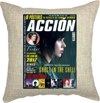 Scarlett Johansson Pillow