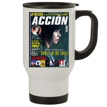 Scarlett Johansson Stainless Steel Travel Mug