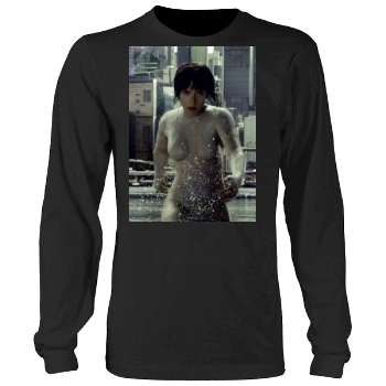 Scarlett Johansson Men's Heavy Long Sleeve TShirt