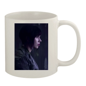 Scarlett Johansson 11oz White Mug