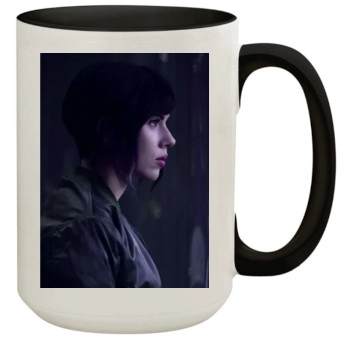 Scarlett Johansson 15oz Colored Inner & Handle Mug