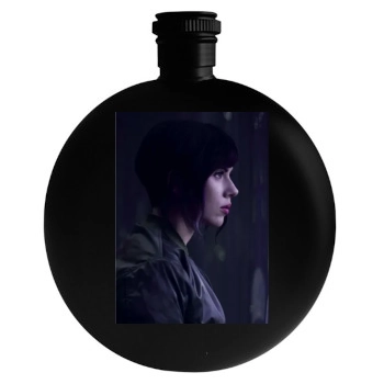 Scarlett Johansson Round Flask