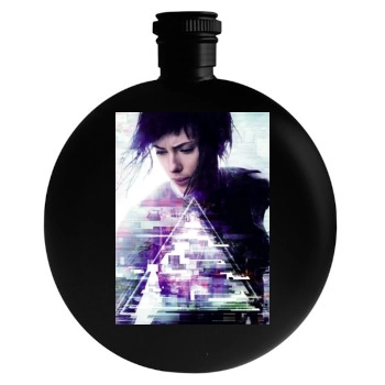 Scarlett Johansson Round Flask