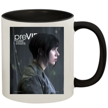 Scarlett Johansson 11oz Colored Inner & Handle Mug