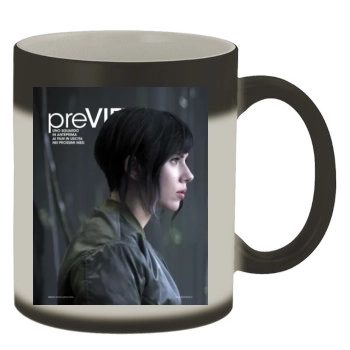 Scarlett Johansson Color Changing Mug