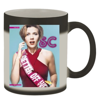 Scarlett Johansson Color Changing Mug