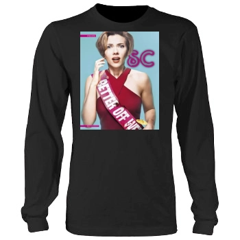 Scarlett Johansson Men's Heavy Long Sleeve TShirt