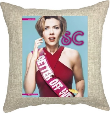 Scarlett Johansson Pillow