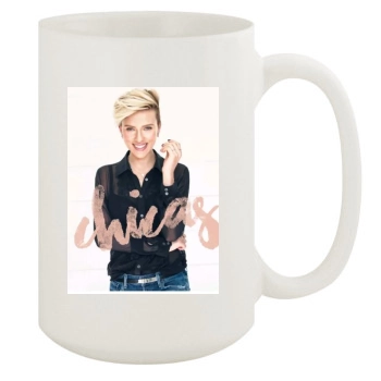 Scarlett Johansson 15oz White Mug