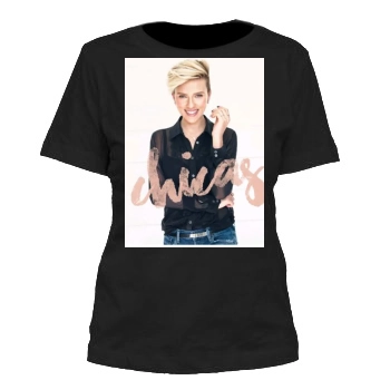 Scarlett Johansson Women's Cut T-Shirt