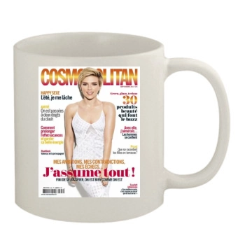 Scarlett Johansson 11oz White Mug