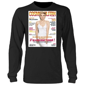 Scarlett Johansson Men's Heavy Long Sleeve TShirt