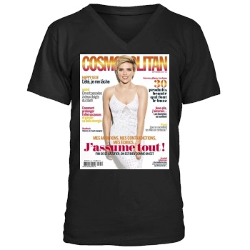 Scarlett Johansson Men's V-Neck T-Shirt