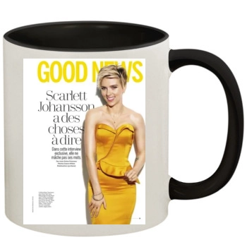 Scarlett Johansson 11oz Colored Inner & Handle Mug