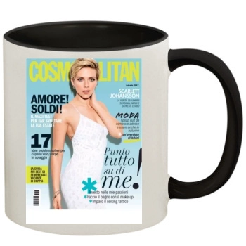 Scarlett Johansson 11oz Colored Inner & Handle Mug