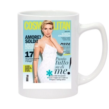 Scarlett Johansson 14oz White Statesman Mug