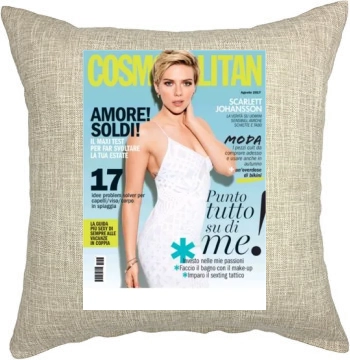 Scarlett Johansson Pillow