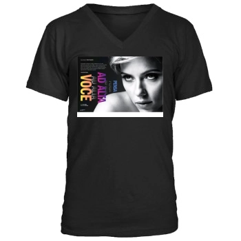 Scarlett Johansson Men's V-Neck T-Shirt