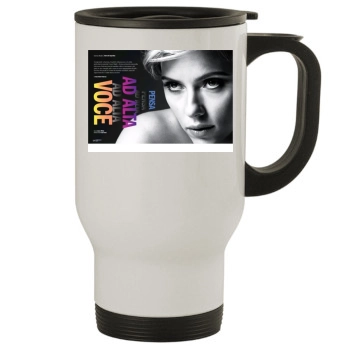 Scarlett Johansson Stainless Steel Travel Mug