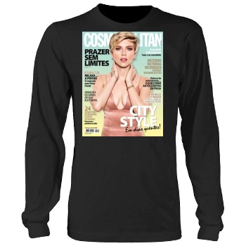 Scarlett Johansson Men's Heavy Long Sleeve TShirt