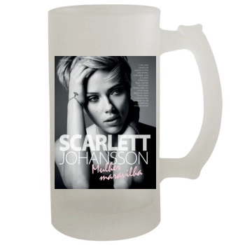 Scarlett Johansson 16oz Frosted Beer Stein