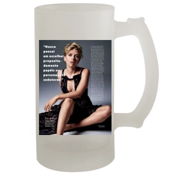 Scarlett Johansson 16oz Frosted Beer Stein