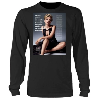 Scarlett Johansson Men's Heavy Long Sleeve TShirt