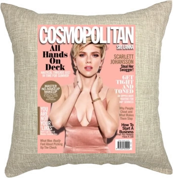 Scarlett Johansson Pillow