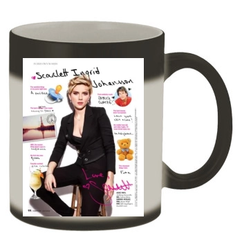 Scarlett Johansson Color Changing Mug