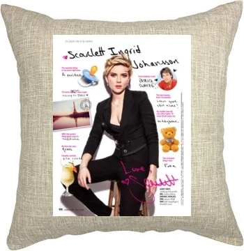 Scarlett Johansson Pillow