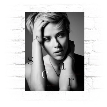 Scarlett Johansson Metal Wall Art