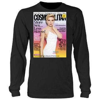 Scarlett Johansson Men's Heavy Long Sleeve TShirt