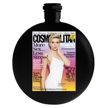 Scarlett Johansson Round Flask