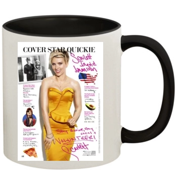 Scarlett Johansson 11oz Colored Inner & Handle Mug