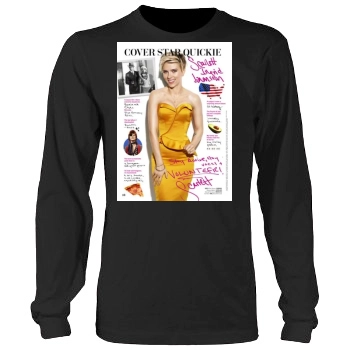 Scarlett Johansson Men's Heavy Long Sleeve TShirt