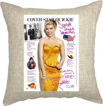 Scarlett Johansson Pillow