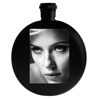 Scarlett Johansson Round Flask