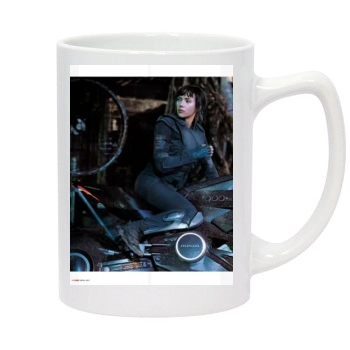 Scarlett Johansson 14oz White Statesman Mug