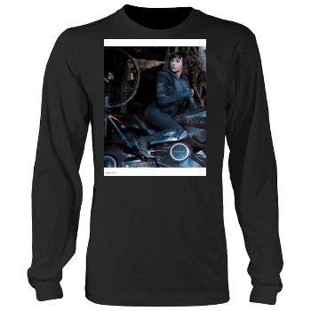 Scarlett Johansson Men's Heavy Long Sleeve TShirt