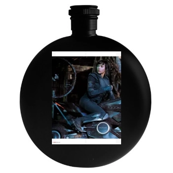 Scarlett Johansson Round Flask