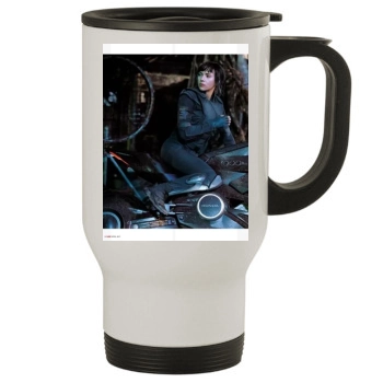 Scarlett Johansson Stainless Steel Travel Mug