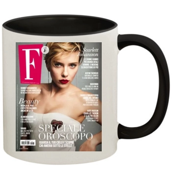 Scarlett Johansson 11oz Colored Inner & Handle Mug