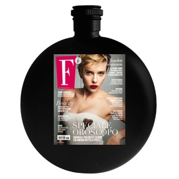 Scarlett Johansson Round Flask