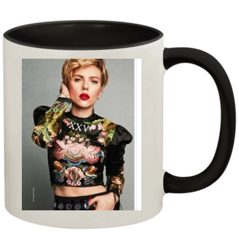 Scarlett Johansson 11oz Colored Inner & Handle Mug