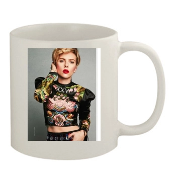 Scarlett Johansson 11oz White Mug