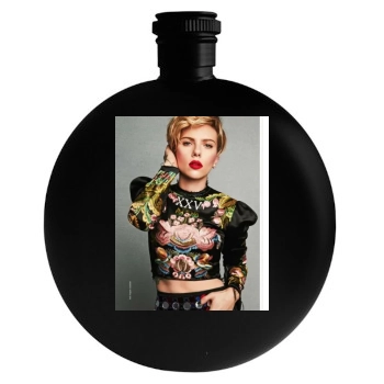 Scarlett Johansson Round Flask