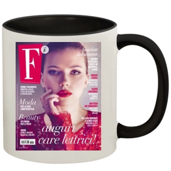 Scarlett Johansson 11oz Colored Inner & Handle Mug